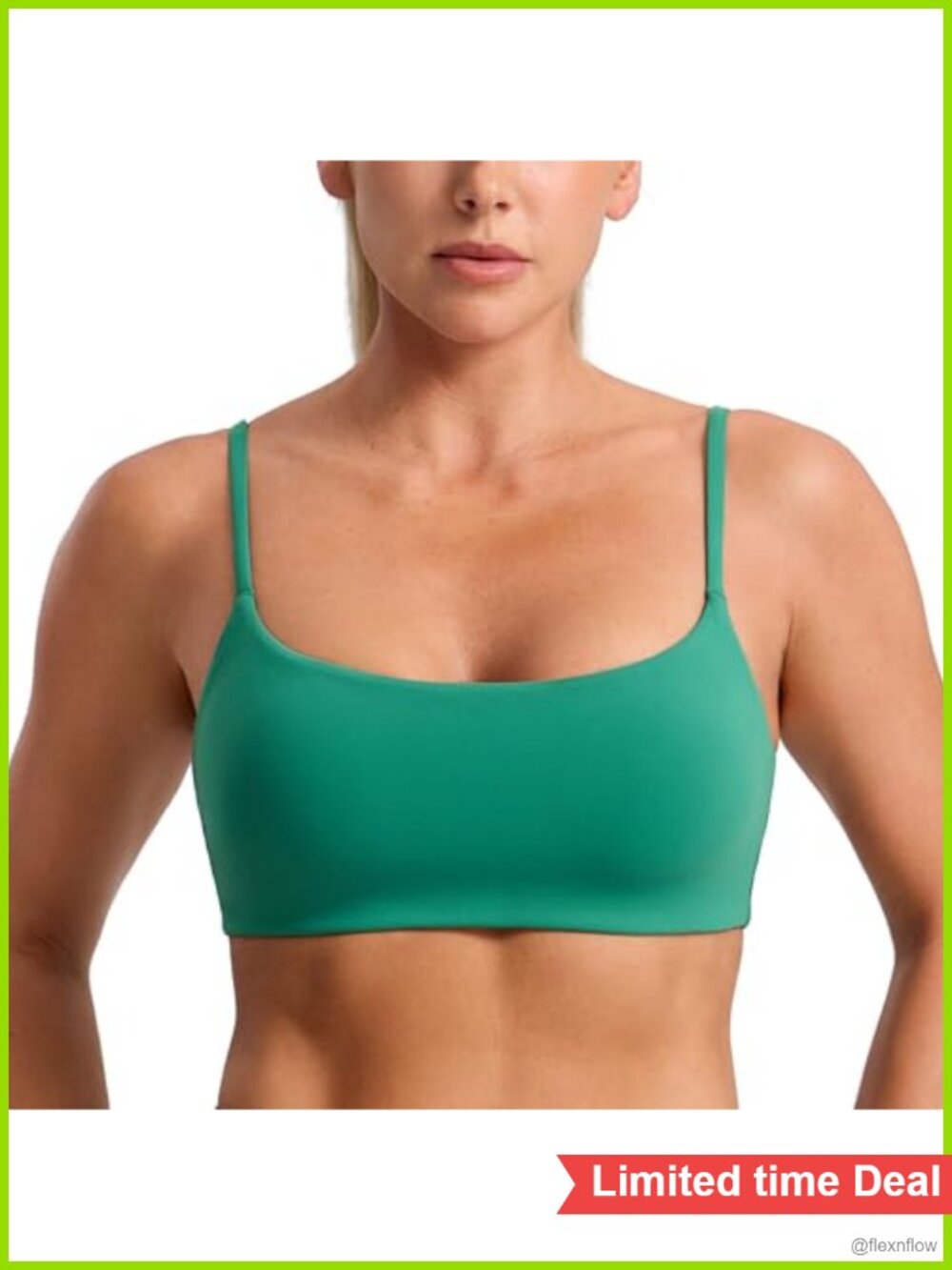 Women's Sports Bra Low Impact Removable Pads High Stretch Butterbreeze